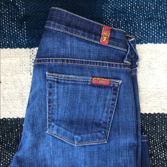 Jeans Femme 7 For All Mankind - Taille 26 - Neuf Sans étiquettes - Coupe Longue
